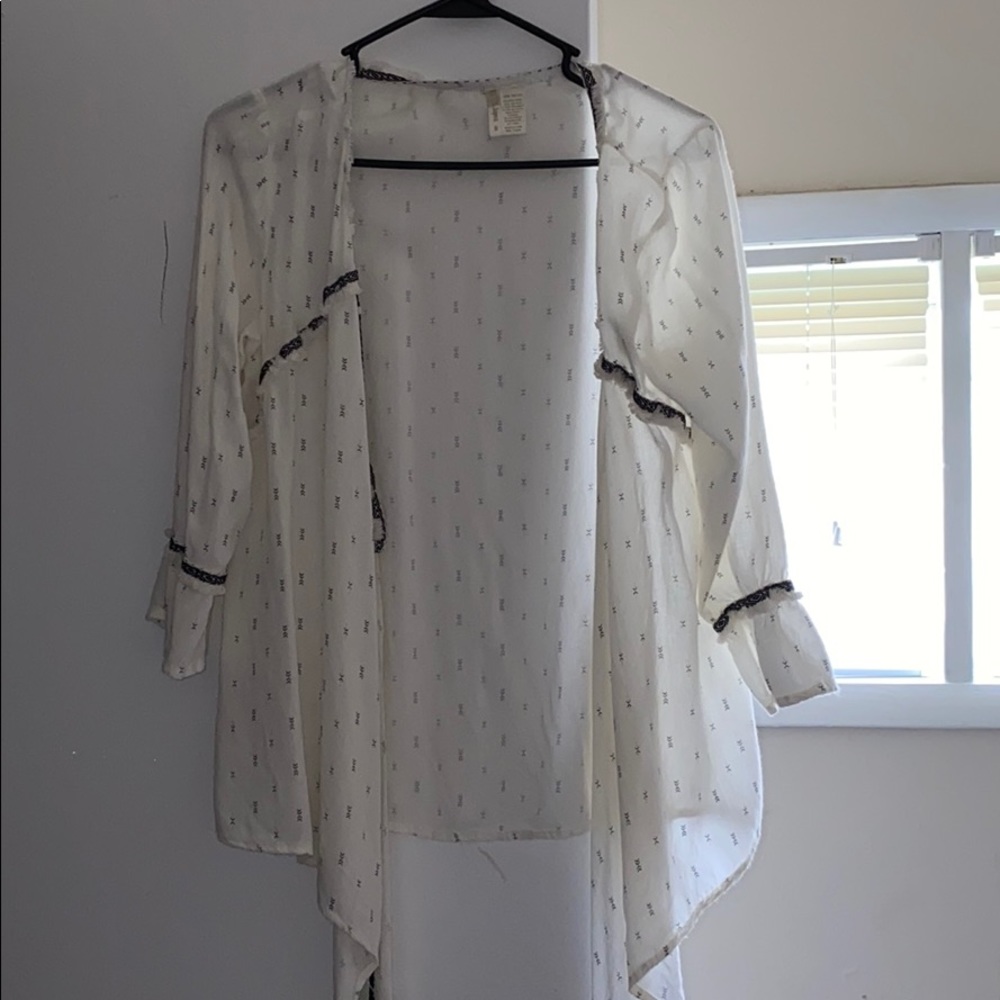 White Cardigan